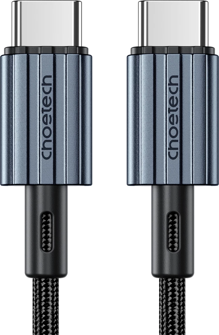 Kabel USB-C v USB-C, 1,2 m, 60 W, siv — Choetech XCC-1014