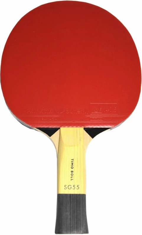 Reket za namizni tenis Butterfly Timo Boll SG55 85022, uniseks, rdeče-črn