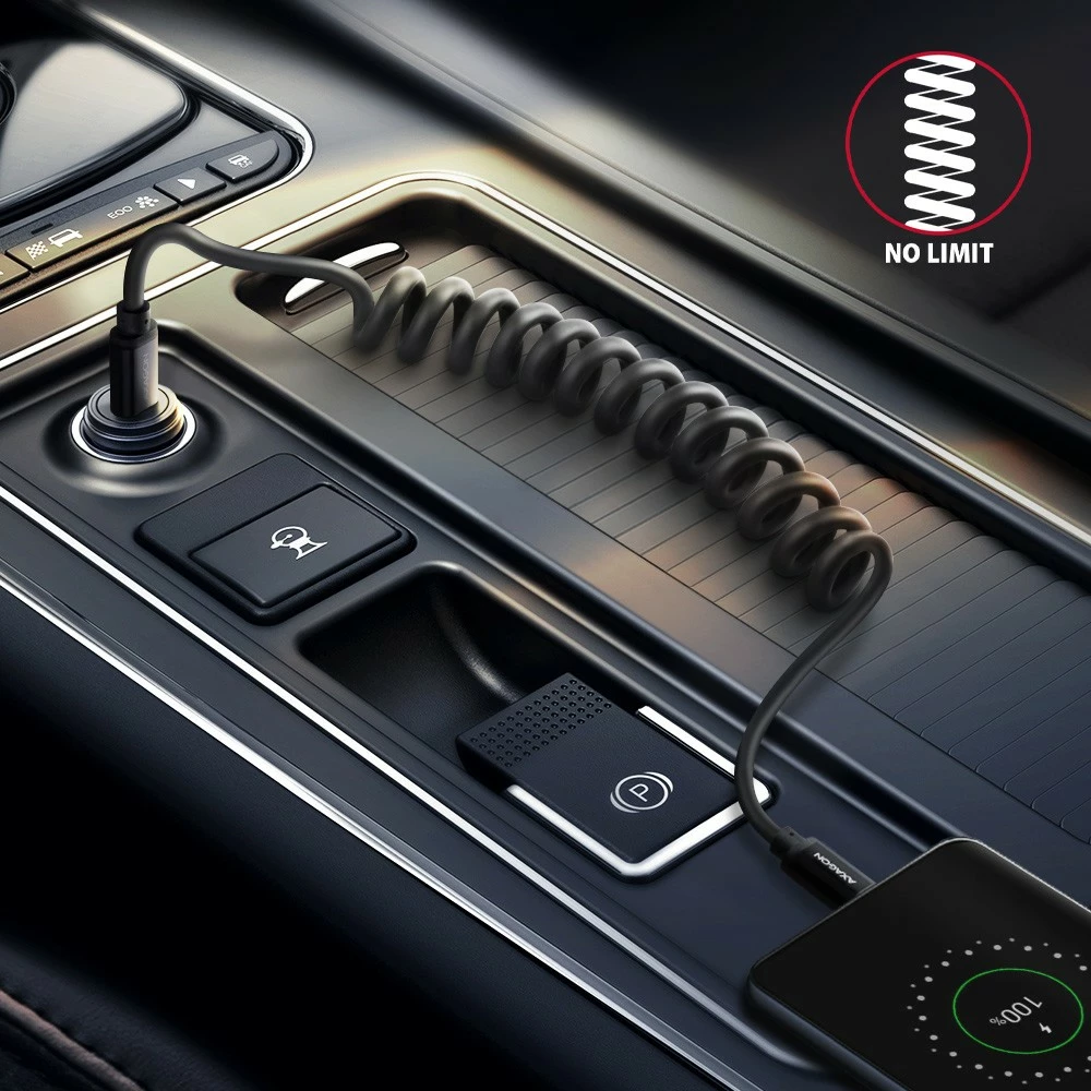 USB-C kabel AXAGON BUCM-CM10TB, 0,6 m, Twister, črn