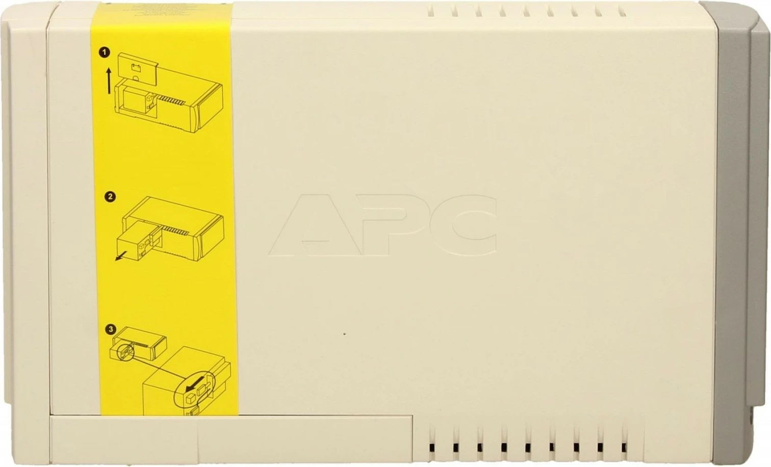 Neprekinjeno napajanje (UPS) APC BK500EI Back-UPS, 500 VA, 300 W, stolp, USB/RS232, belo
