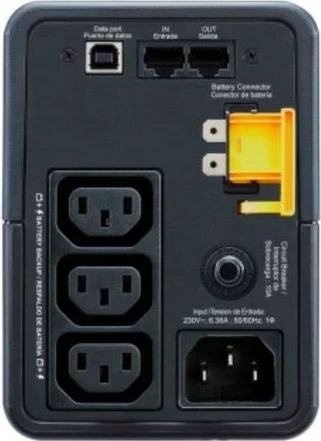 UPS APC BX500MI, 500 VA, 300 W, AVR, 3x IEC, črn