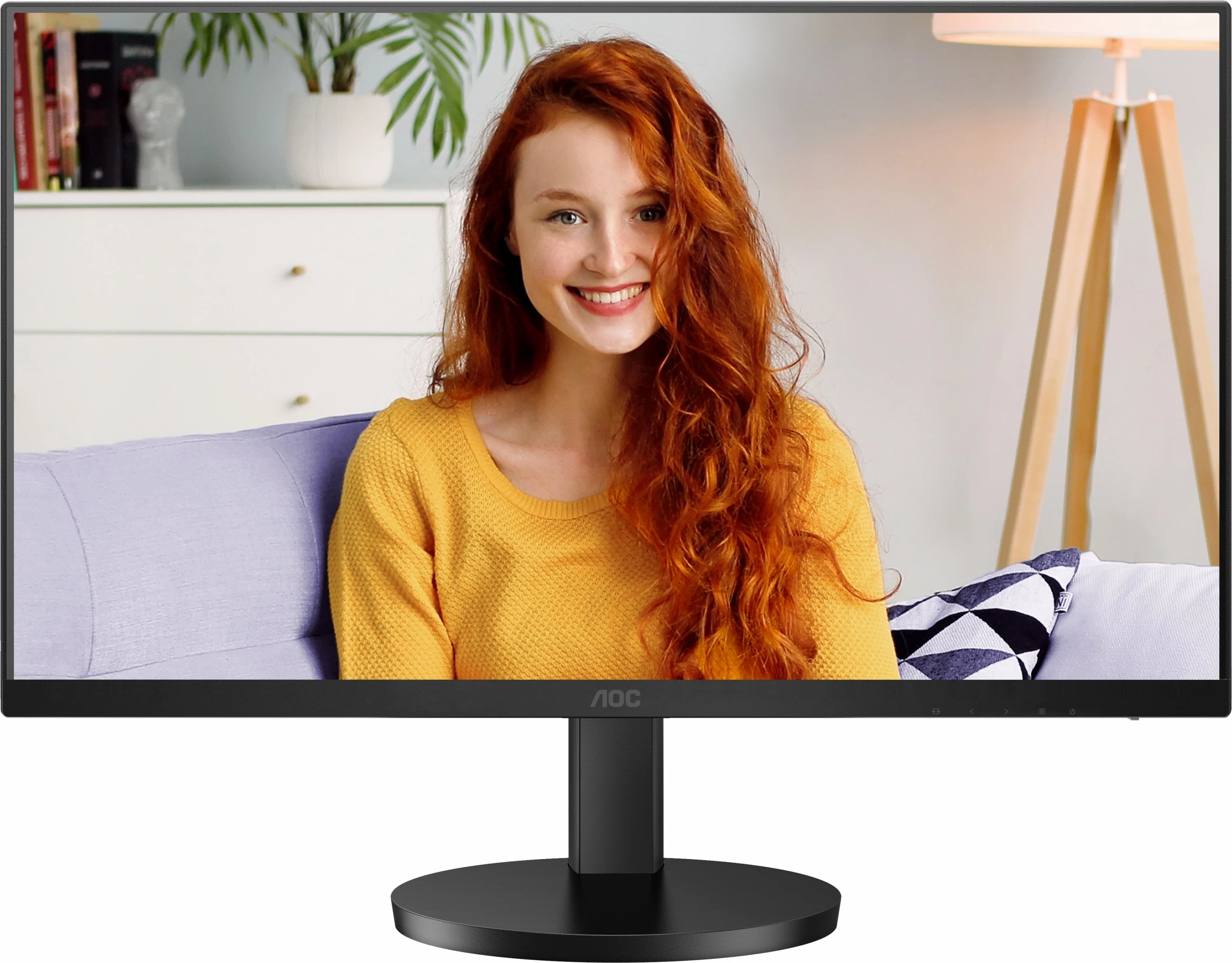 27" 4K Ultra HD LED monitor, AOC U27B3AF, črn