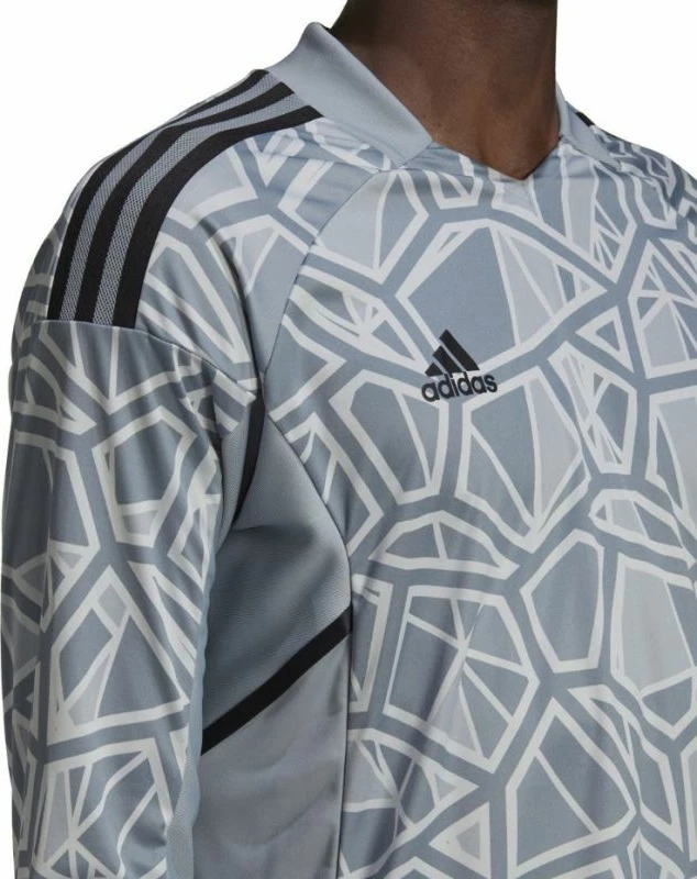 Dres za vratarje Condivo 22, dolgi rokavi, moški, siv, Adidas HB1614