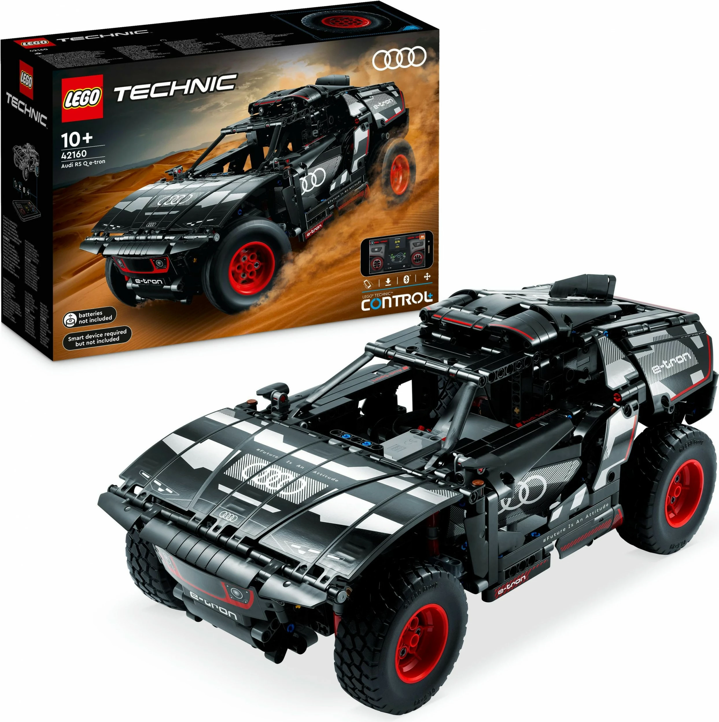 Model za sestavljanje Audi RS Q e-tron LEGO, 10+, plastika, 914 delov, 1,86 kg