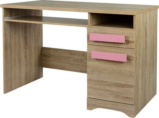 Pisalna miza za igralnico Sonama-roza ročaji FH11154.02 110X55X76.5