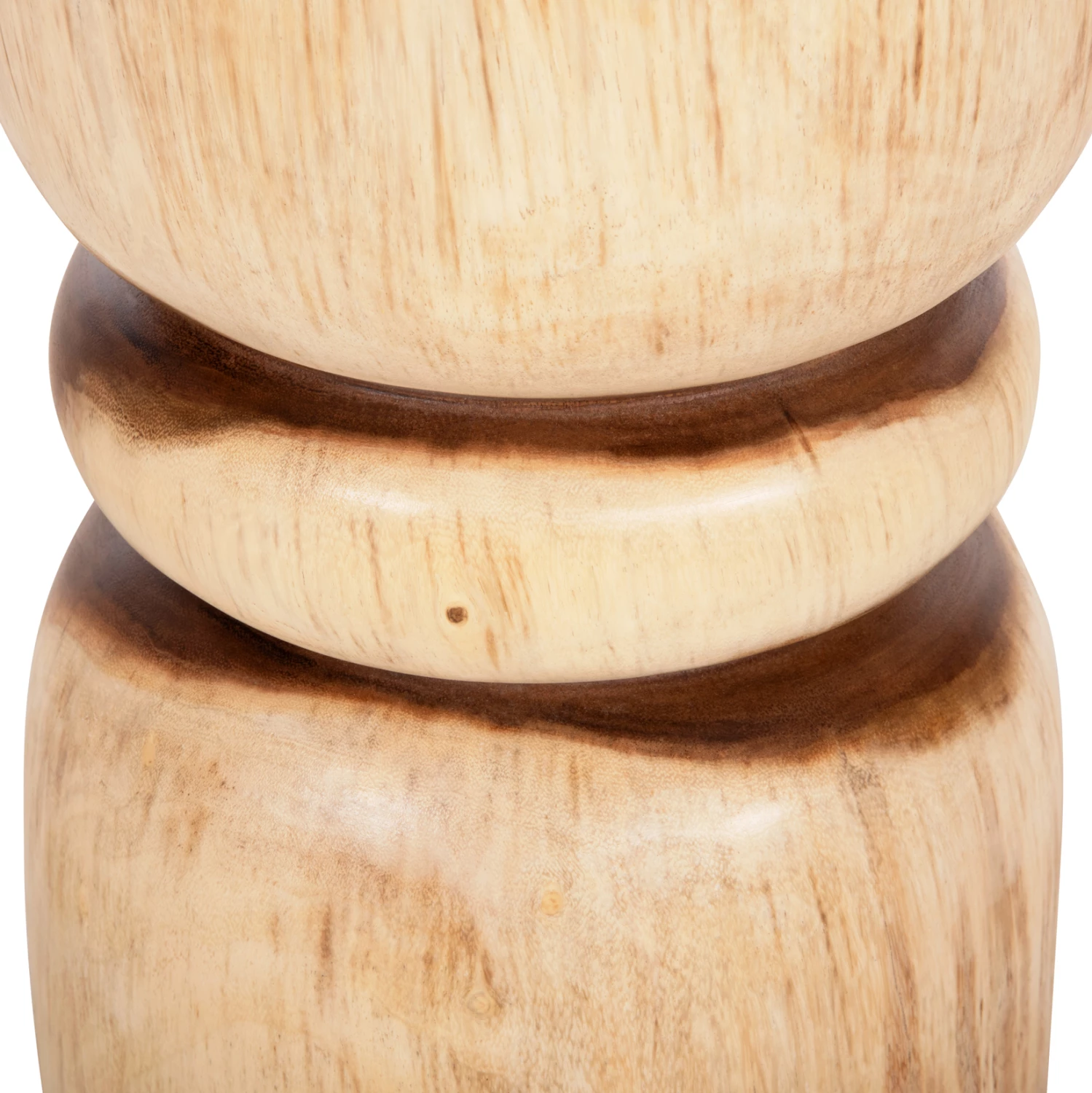 Okrogli stol BELLO FH9900 iz masivnega suar lesa v naravni barvi Φ29x45H cm