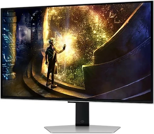 Gaming monitor OLED 27", QHD, 240Hz, srebrn — Samsung Odyssey G6 LS27DG610SUXEN