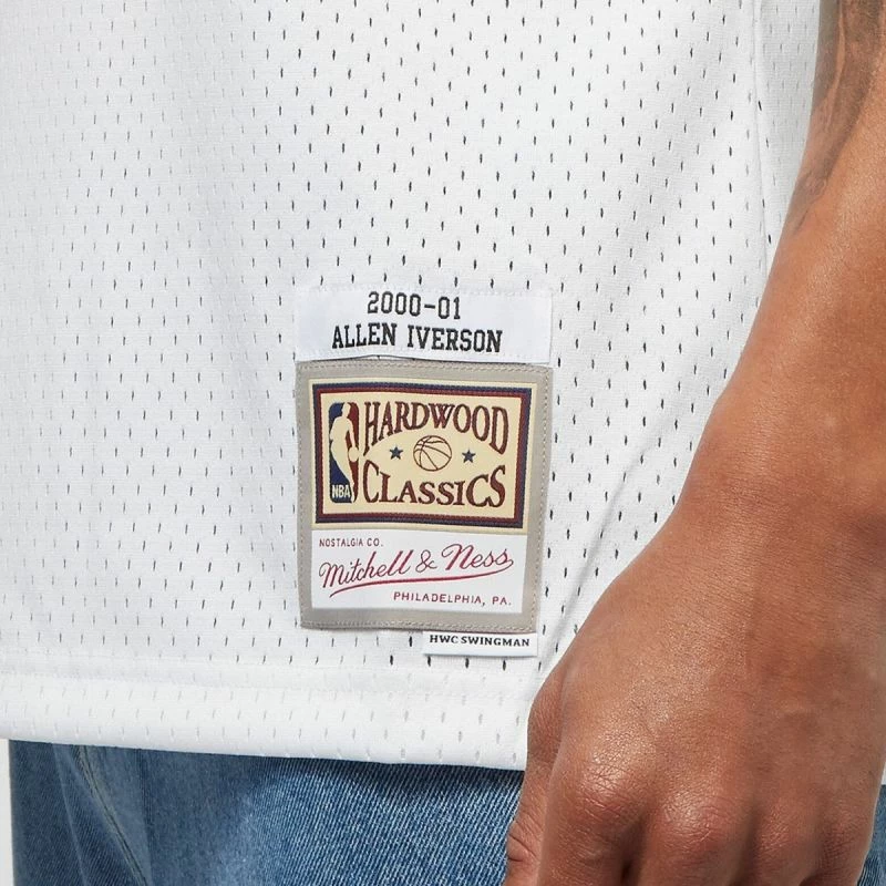 Dres NBA Swingman domači za moške Mitchell & Ness 76ERS 00 Allen Iverson