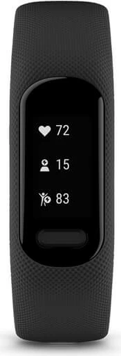 Pametna ura OLED z zaslonom na dotik in GPS, Garmin VIVOSMART 5, črna