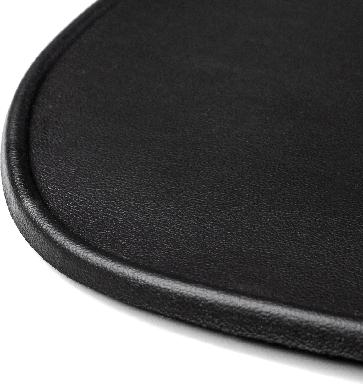 Ergonomska podloga za miško z oporo za zapestje, ekološko usnje, črna, Wozinsky