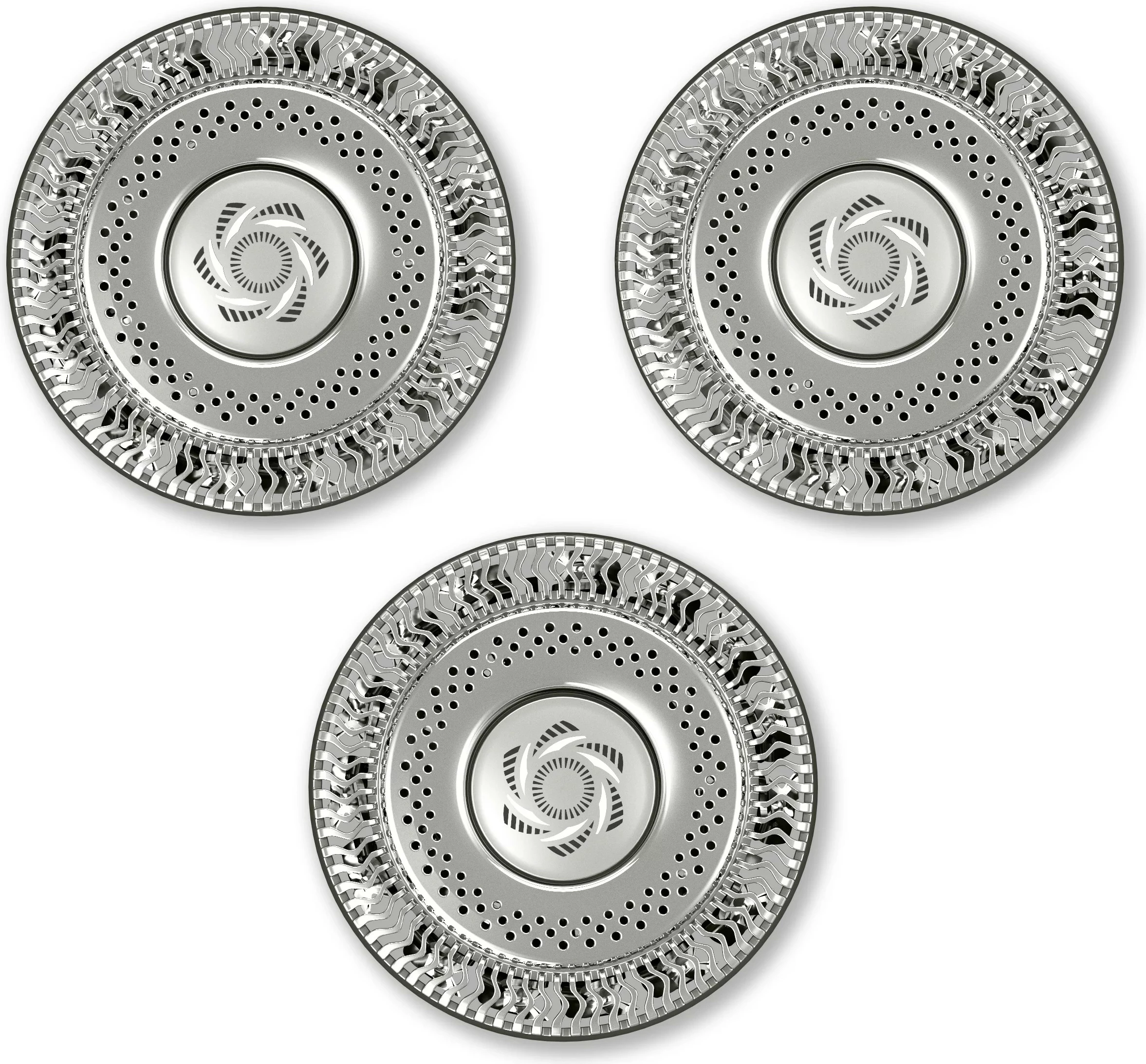 Rezervni set glavic za brivnik, Philips Shaver Series 9000 in SP9000 SH91/50, 3 glave