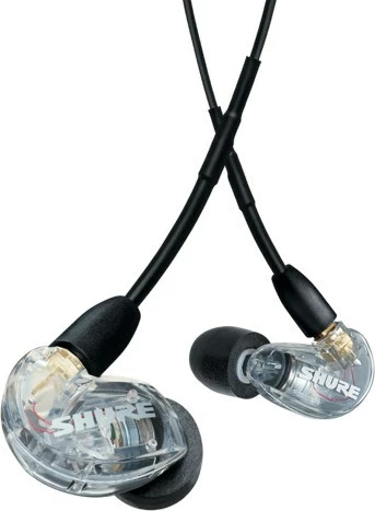 In-ear slušalke AONIC 215, kabel 3,5 mm, prozorne - Shure
