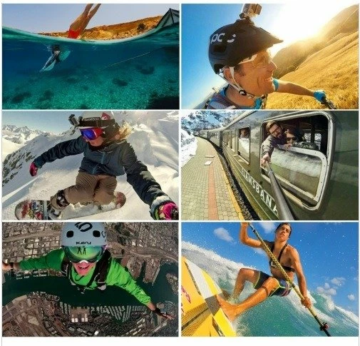 Set dodatkov za športne kamere Puluz PKT11, 20 kosov, univerzalen