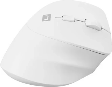 Vertikalni miš Natec Crake 2, Bluetooth, 2400 DPI, bel