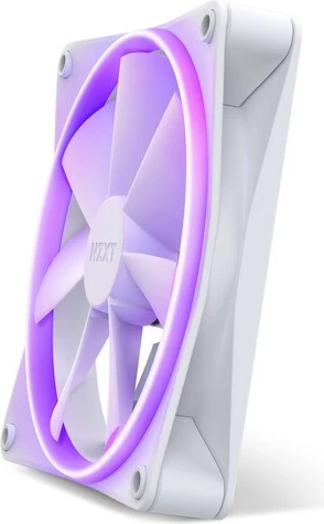 Ventilator 140 mm z RGB osvetlitvijo, NZXT F140, bel