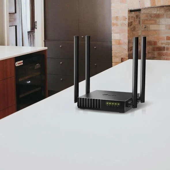 Brezžični usmerjevalnik Archer C54 TP-Link, Fast Ethernet dvojni pas, 2,4 GHz / 5 GHz, 4G, črn