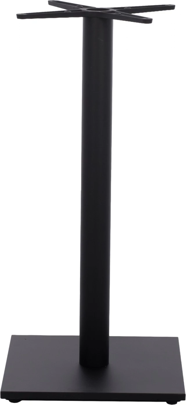 Kovinsko stojalo za bar srednje višine črno mat FH474 križ 46x46 cm 45x45x94 cm