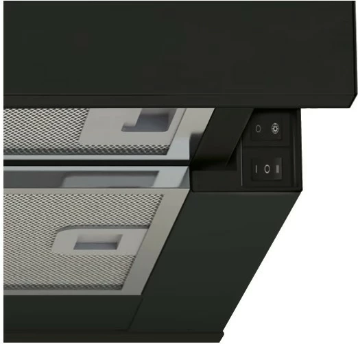 Teleskopski kuhinjski aspirator, Candy CBT625/2B/1, črn, 60 cm