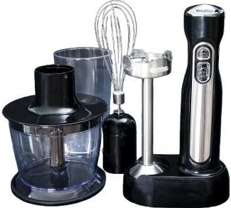 Ročni mešalnik Gastronoma 18210002, 2200 mAh, 500 ml, črn