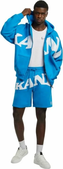 Športne hlače Karl Kani za moške, modre