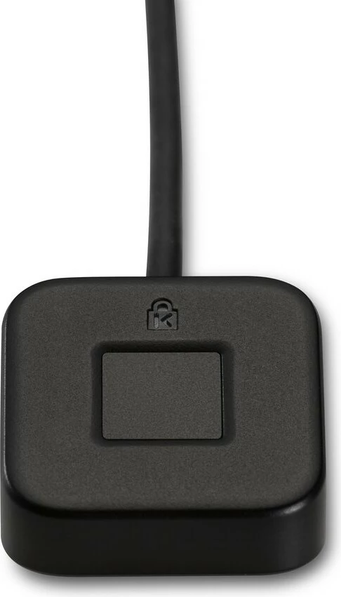 Biometrični čitalec prstnih odtisov Kensington VeriMark Desktop, USB, črn