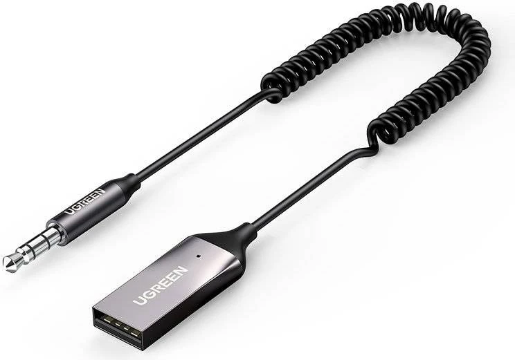 Bluetooth avdio adapter UGREEN CM309, USB, 3,5 mm, črn