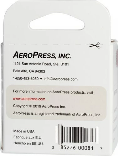 Filtri iz papirja za AeroPress kavo, 350 kosov, beli