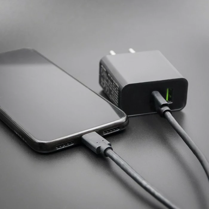 Kabel USB Type-C, 3 m, črn, Qoltec 52353