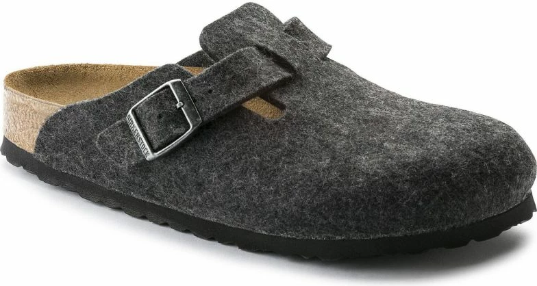 Natikači Birkenstock, unisex, sivi