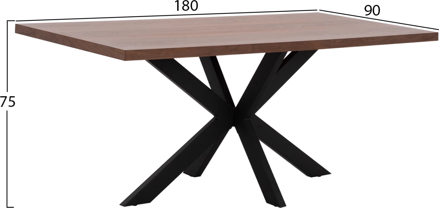 Jedilni set 7 kosov 9311.02 8591.0 8590.03 z mizo, 4 stoli in 2 naslanjači