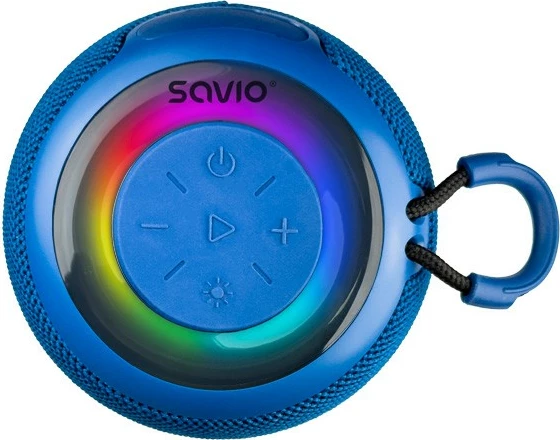 Prenosni zvočnik Savio BS-042, Bluetooth 5 W, moder