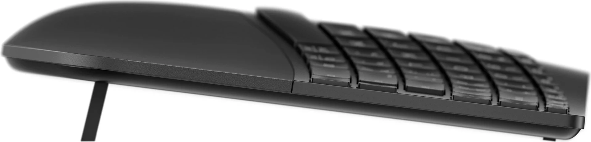 Brezžična ergonomska tipkovnica HP 960, membranska, QWERTY, črna