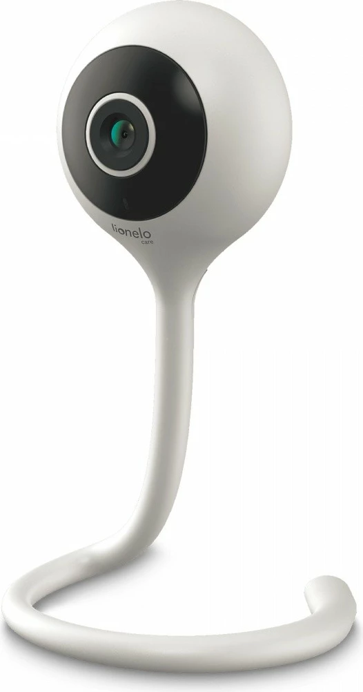 Elektronski monitor za dojenčke, Lionelo Babyline Smart, kamera, WiFi, rjavo/bel