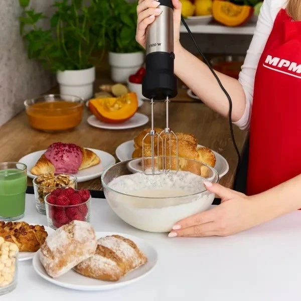 Rokelnik/set za miksanje, MPM MBL-42M, 1500 W, črn