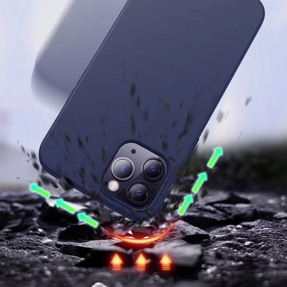 Zaščitni ovitek Joyroom Color Series za iPhone 12 Pro Max JR-BP800, črn