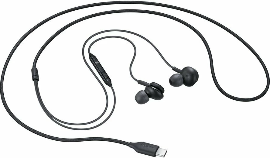 Žične slušalke Samsung AKG EO-IC100BBEGEU, USB-C, črne
