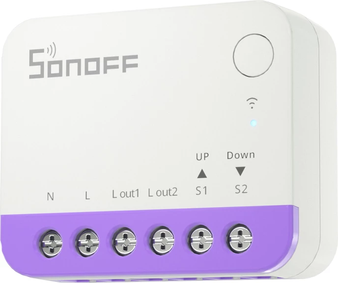 Pametno WiFi stikalo mini Sonoff MINI-RBS, Matter, krmiljenje rolet/zaves po odstotkih, 2.4 GHz, deluje z Apple Home/Google Home/Alexa/SmartThings