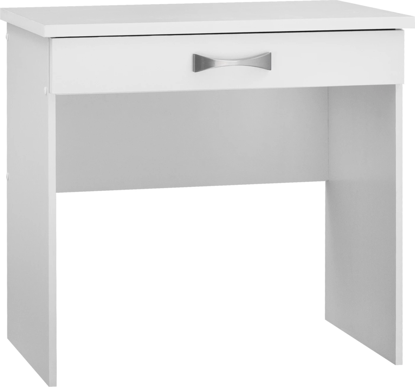 Toaletna miza FH313.05 z enim predalom v beli barvi 80x40x76 cm