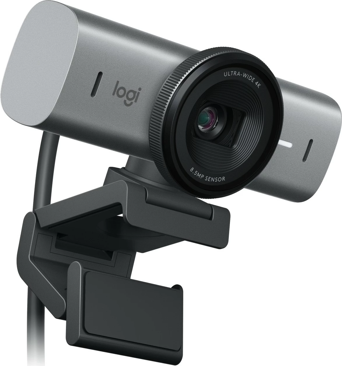 Kamera za poslovno rabo Logitech MX Brio 705, 8,5 MP, 4K Ultra HD, 60 fps, alumin, črna