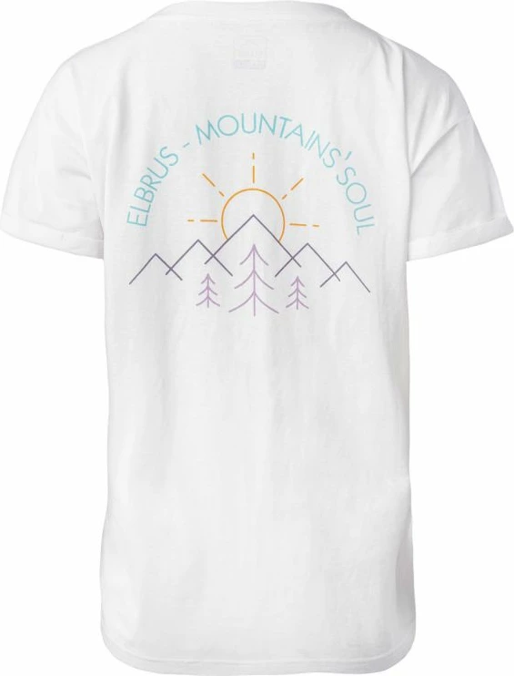 Bela majica za ženske Elbrus