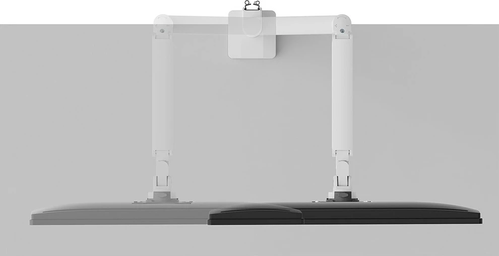 Kotni nastavljiv nosilec za monitor Neomounts DS70-250WH1, s sponko/prek prirobnice, 9 kg, 43,2 cm (17"), 88,9 cm (35"), 100 x 100 mm, bel
