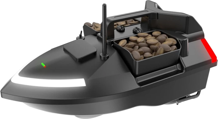 Barka za vabo Flytec V801 7,4V 5200 mAh, 3 komore, 2 kg, 500 m, 2.4 GHz, črna