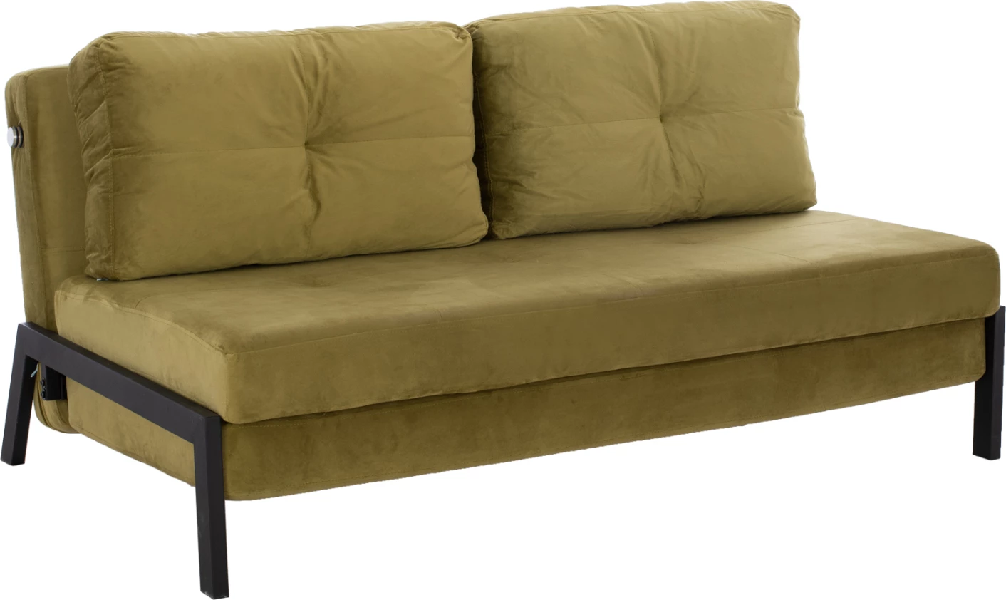 Sedežna garnitura postelja Constance FH3079.13 žamet olivno zelena 150x87x79 cm