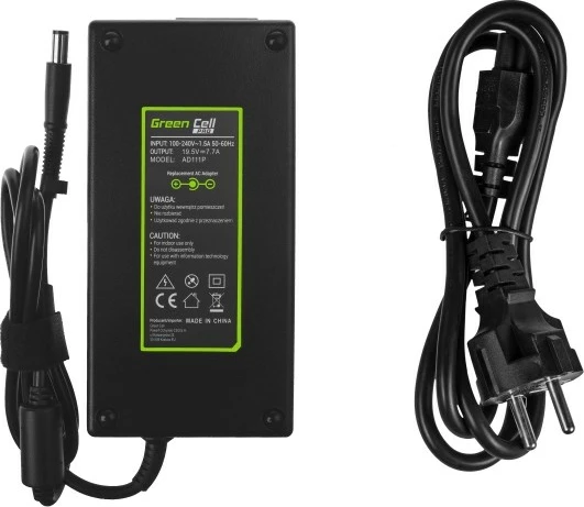 Adapter za prenosnik Green Cell AD111P, črn