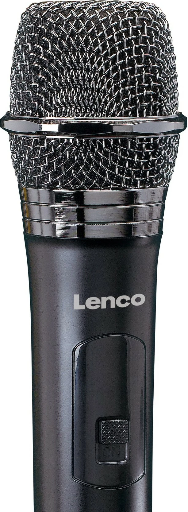 Brezžični mikrofon, Lenco MCW-020BK, 2 kosa, plastika, črn