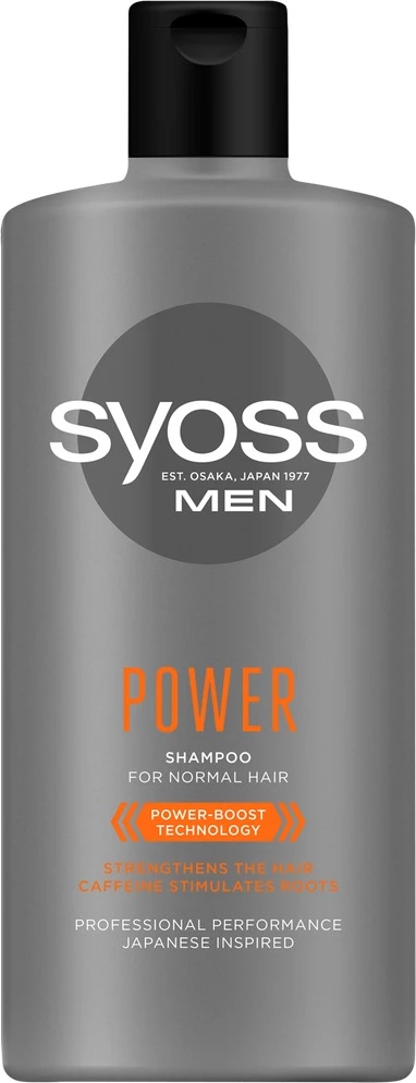Šampon za moške Syoss Men Power, 440 ml