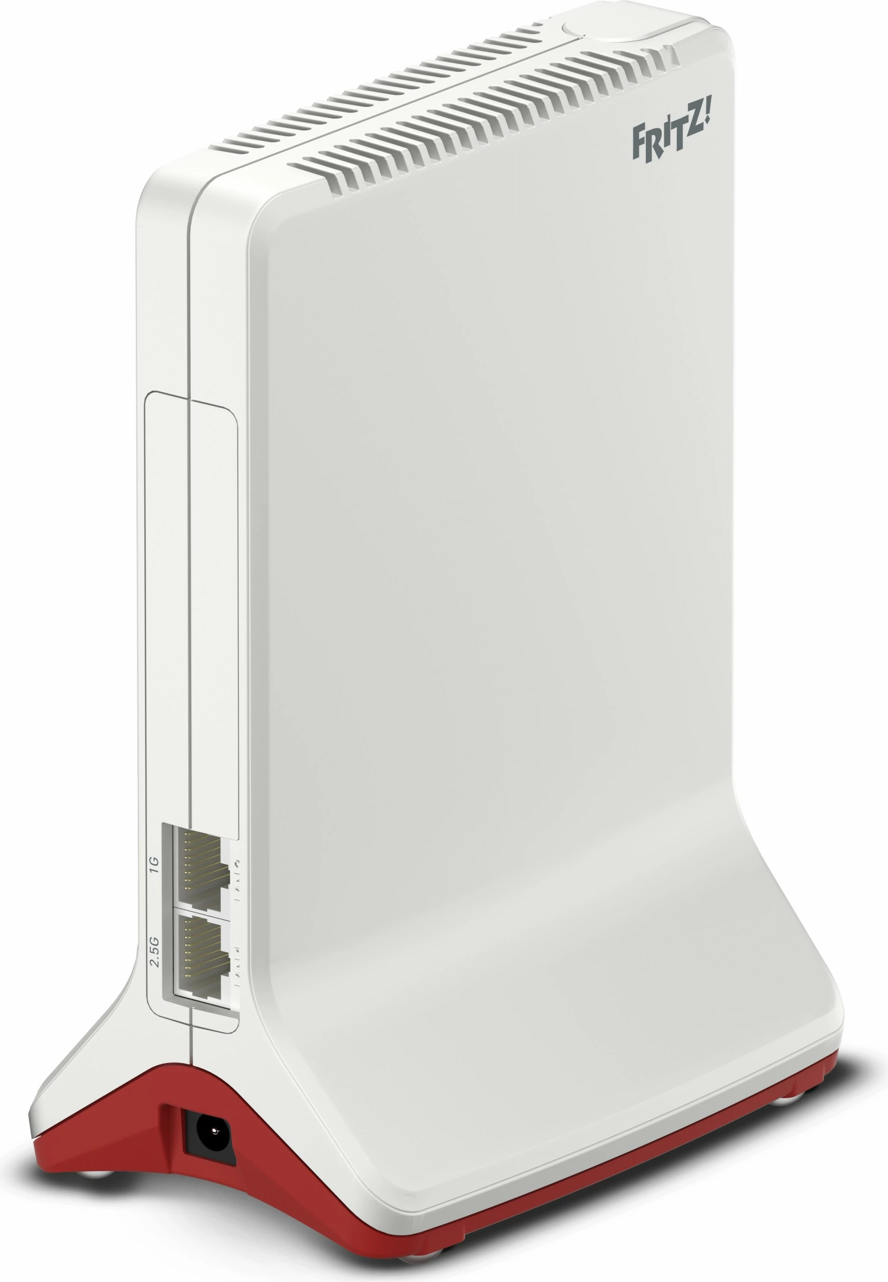 Prenosni usmerjevalnik FRITZ!Repeater 6000, Wi‑Fi 6, tri‑pasovni, Ethernet LAN, rdeče, belo