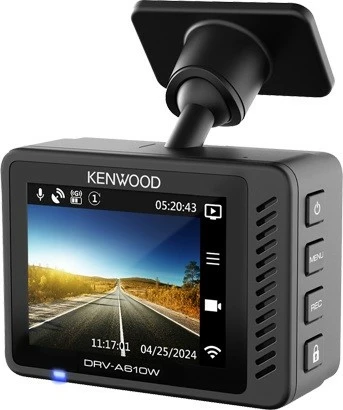 Avtomobilska kamera Kenwood DRV-A610W, 4K Ultra HD, GPS, 2,0'' LCD, črna