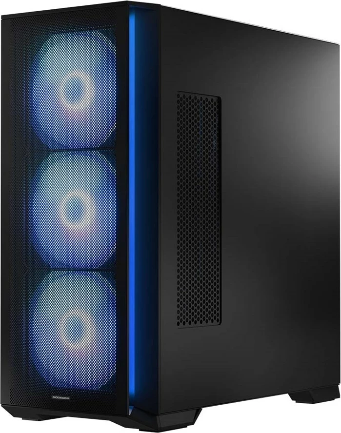 Ohišje MODECOM HORIZON ARGB Flow MIDI USB 3.0 x2 CYPE-C, črno