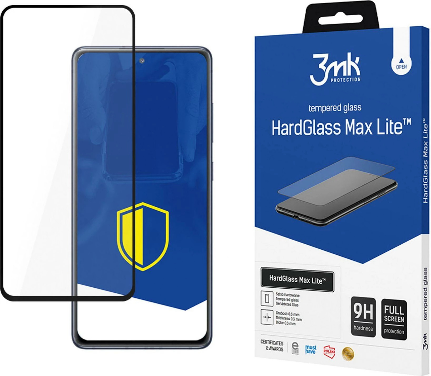 Zaščitno steklo 3mk HardGlass Max Lite za Samsung Galaxy S20 FE 5G / S20 Lite